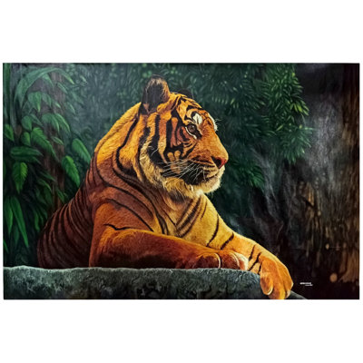 Royal Bengal Tiger | Oil Painting on Canvas by Arun Kumar