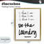 Cadre flottant Think I Can Do Laundry, design par SD Graphics Studio-548047454-548047455