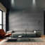 3D Wall Panels With Adhesive Included 19.6" Wave Effect Design Wall Paneling-1602082780
