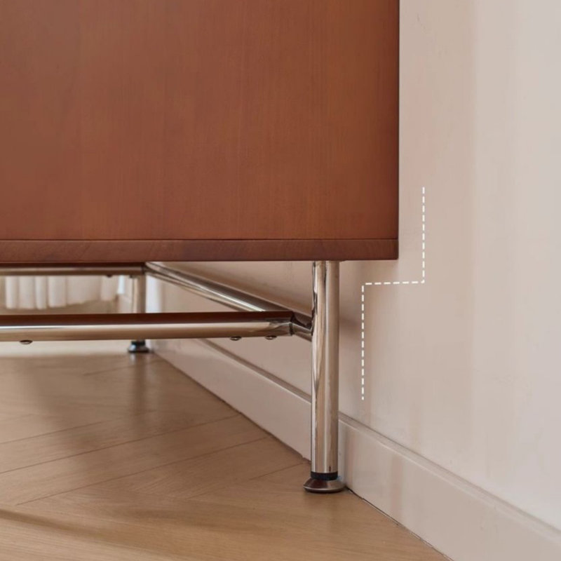 Buffet rétro à blocs de couleur, H 32,28 po x l 47,24 po x P 15,75 po