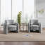 Fauteuil demi-tonneau rembourré-437159485