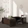 Negin 100.4'' U-shaped Desk with File Cabinets