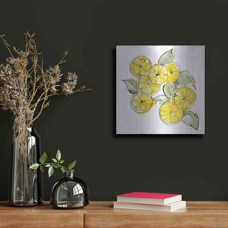«Cut Lemons I» par Chris Paschke, H 12 po x l 12 po