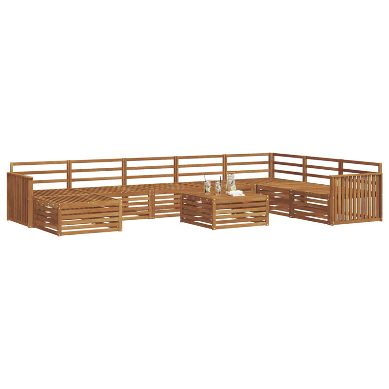 406cm Wide Patio Sectional Set