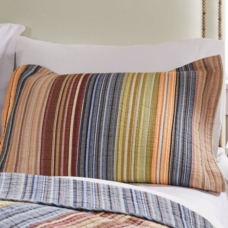 Greenland Home Fasions Katy Multi Standard Sham, 20x26, Standard