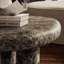 Table basse d'extérieur en faux marbre Elowen