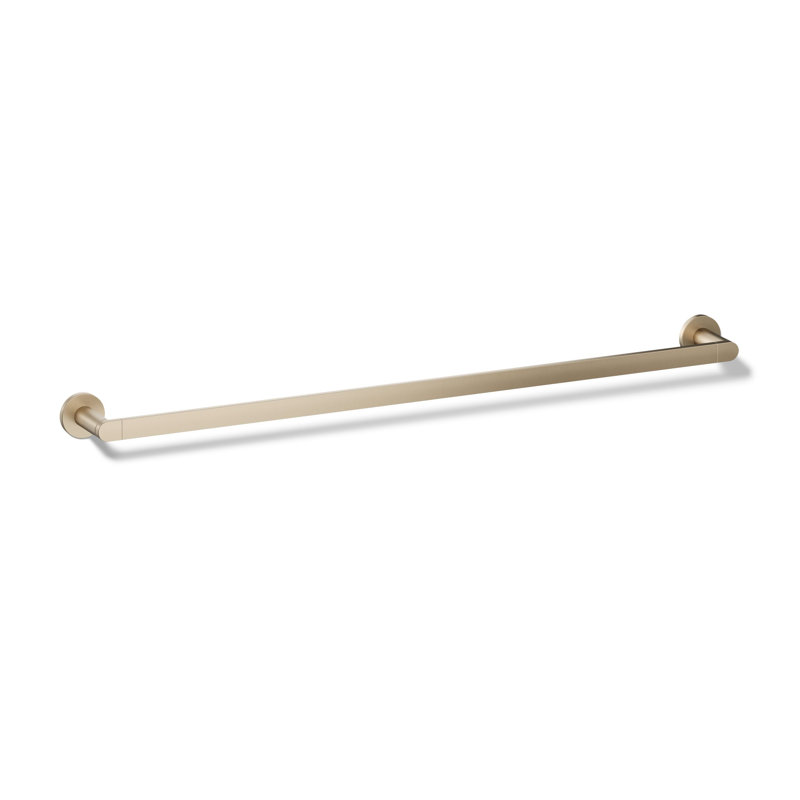 18" Wall Mounted Towel Bar, Vibrant Brushed Bronze, 30"W