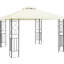 Pavillon jardin de patio en acier l 10 pi. x p 10 pi