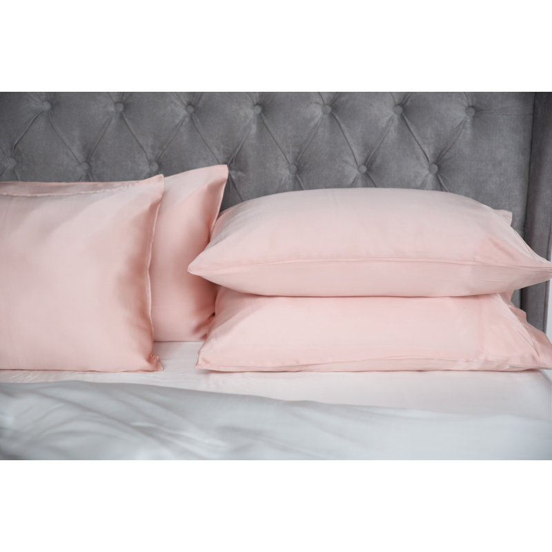 Luxury Silk Range Silk Housewife Pillow Case, Platinum