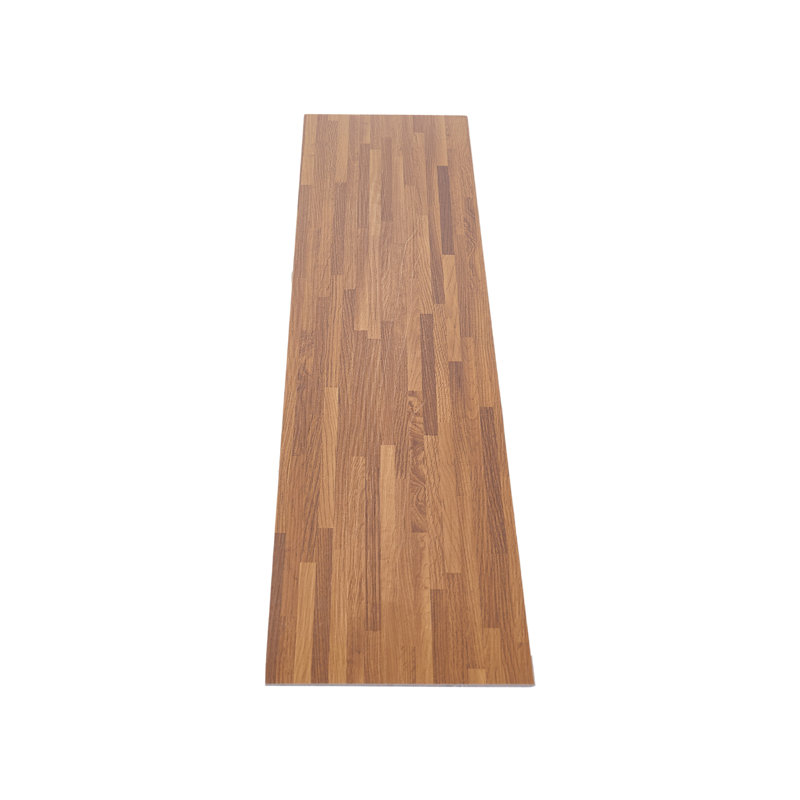 36pc Self-adhesive Wood Grain PVC Floor Tiles, Brown
