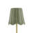 18" Metal Table Lamp With Green Shade-1957445995