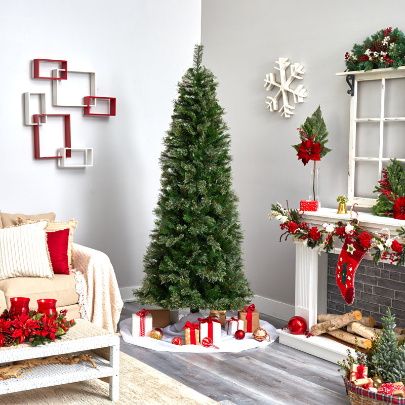 Easy Set-Up 7.5' Lighted Christmas Tree