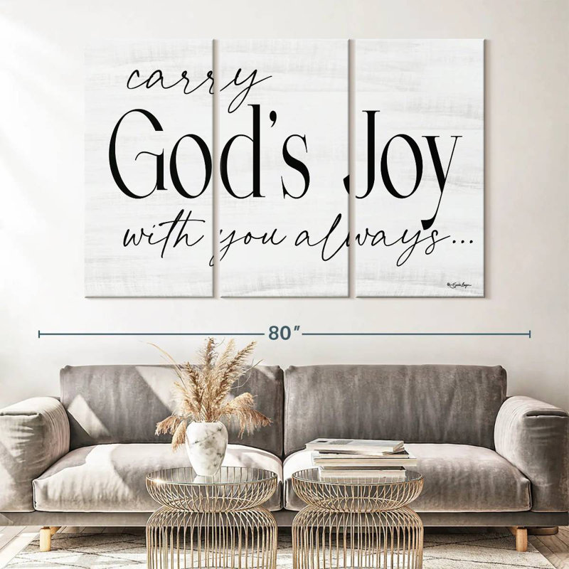 'God's Joy, 42" H x 65" W