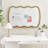 Scalloped Magnetic Dry-Erase Board with Marker and Magnets-25196716