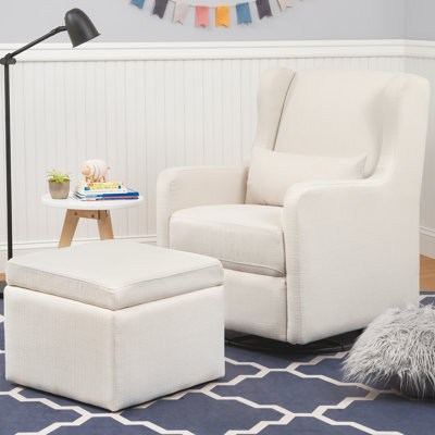 Adrian Swivel Glider and Ottoman