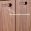 Bibliothèque en bois massif de style européen