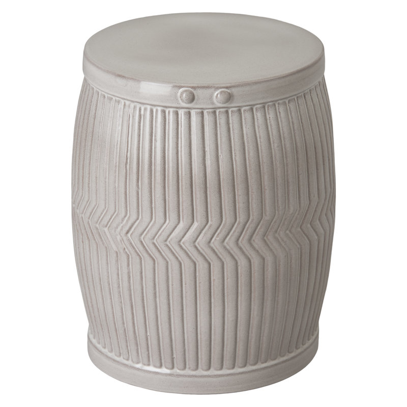 Tabouret de jardin en céramique Boldin