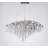 Gabriela Eclectic 10 Light Silver Branch Crystal Chandelier-29552719