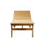 Sammen Outdoor Teak Chaise Lounge