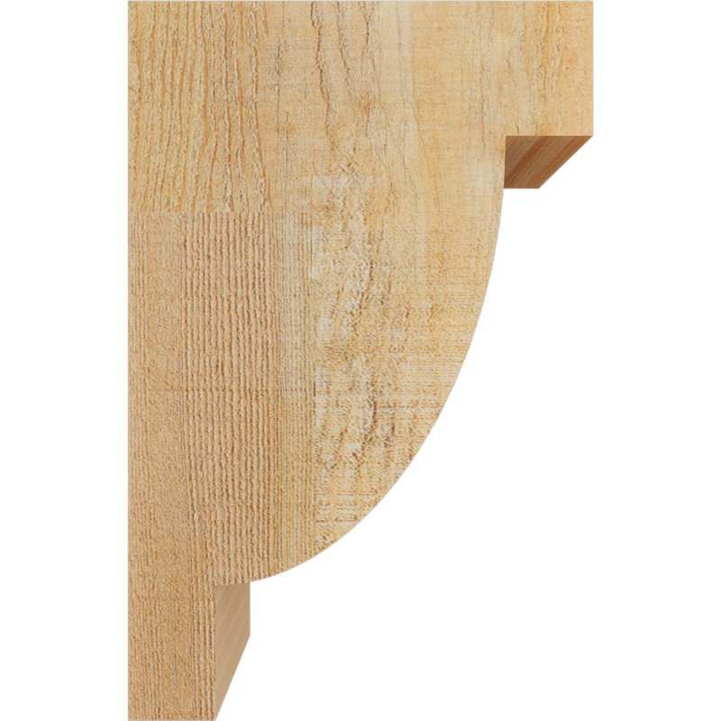 Corbeau alpin, H 12 po x l 4 po x P 8 po, Sapin de Douglas, Sciage brut