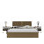 Panneaux muraux rembourrés Sapan - Têtes de lit murales King/Cal King - Or métallisé - Twin/King - Ensemble de 4 panneaux modulaires-388992104-388992118