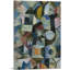 "Composition avec la demi-lune jaune et le Y1918" par Paul Klee - reproduction d'art sur toile tendue-55824921-89255245-89255244