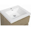 Meuble-lavabo flottant avec lavabo, meuble-lavabo mural moderne avec lavabo en résine et tiroirs à fermeture en douceur-115688326-115688328