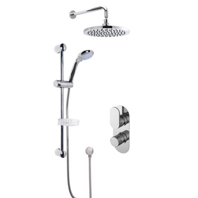 Thermostatic Shower with Dual Shower Head
