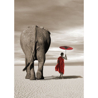 In The Plains by Marc Moreau - Wrapped Canvas Print
