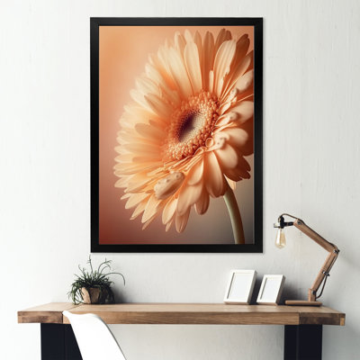 " Orange Gerbera Flower I "