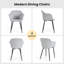 44cm H Polyester Blend Upholstered Metal Armchair-93548320