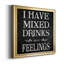 Mixed Drinks - Reproduction d'art textuel sur toile encadrée-883699166-883699165