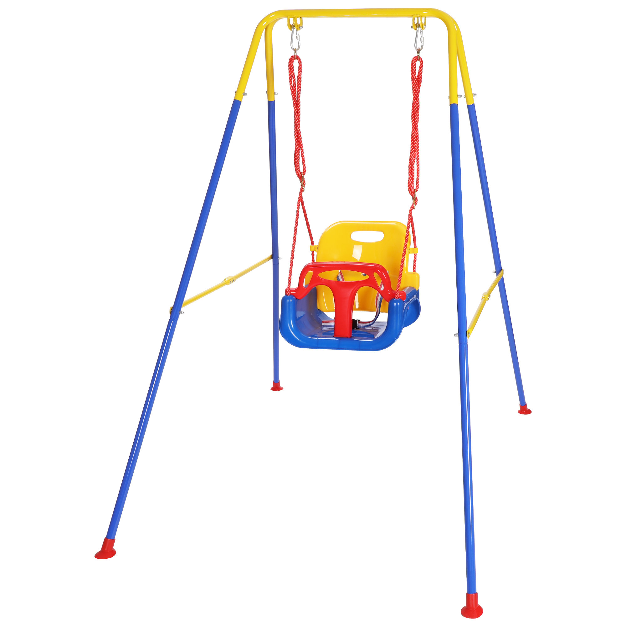 angel-queen-3-in-1-kids-baby-swing-set-with-4-sandbags-for-indoor
