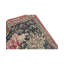 Hand-Knotted High-Quality Black and Rose Area Rug