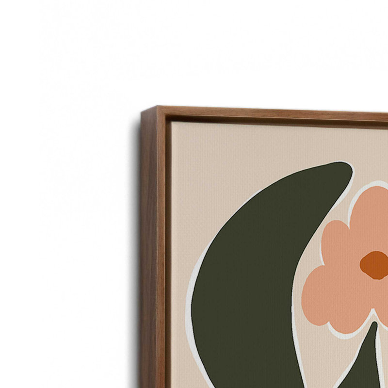 Tropical Wonder By Garima Dhawan Art Print, Brown, Framed Print without Mat, 16" H x 12" W