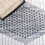 Moroccan Tassel Shag 624 Area Rug In Grey / Ivory-520232122
