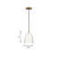 Luminaire suspendu conique à 1 lumière Nikki-1013368362-1013368375-1013368361