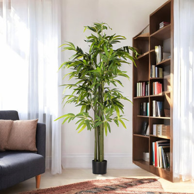 Artificial Bamboo Tree In Nursery Pot