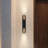 Enyeart 30-inch 2-light Matte Black and Textured Black Exterior Wall Sconce-2042669258