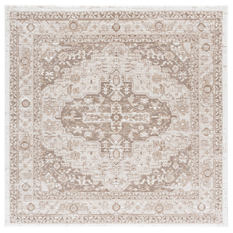 Lunara 314 Performance Oriental Rug, 6'-7" X 6'-7" Square