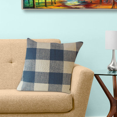 Oormi Plaid Pillow