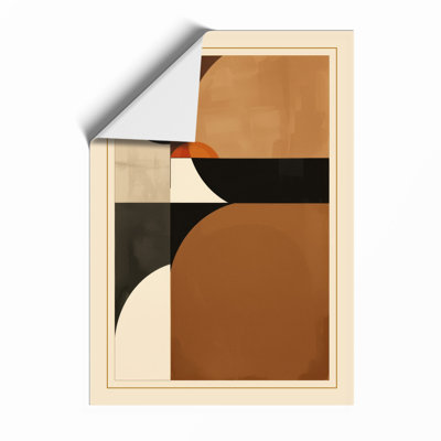 Geometric Forms Modern - Framed Print