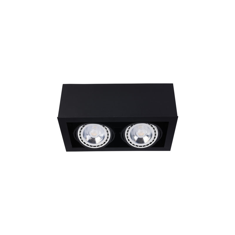 Erenest Flush Mount, Black