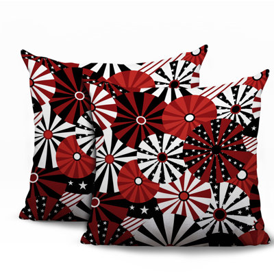 Yaya Reversible Throw Pillow