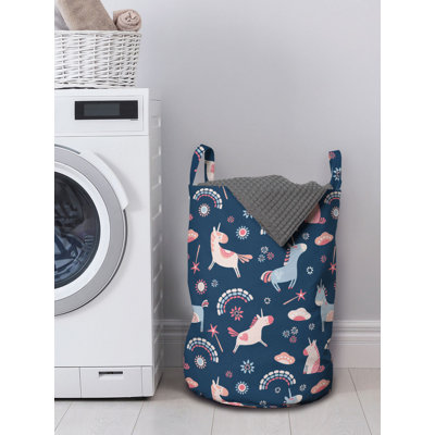 Fabric Laundry Bag with Handles