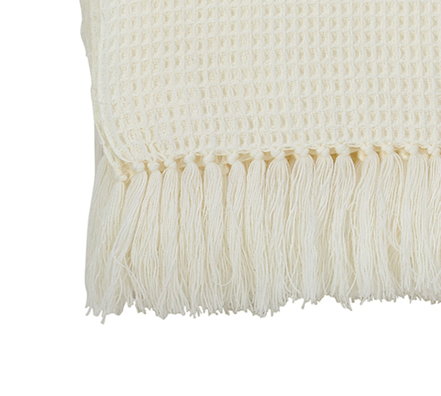 Loomis Throw Blanket, Ivory