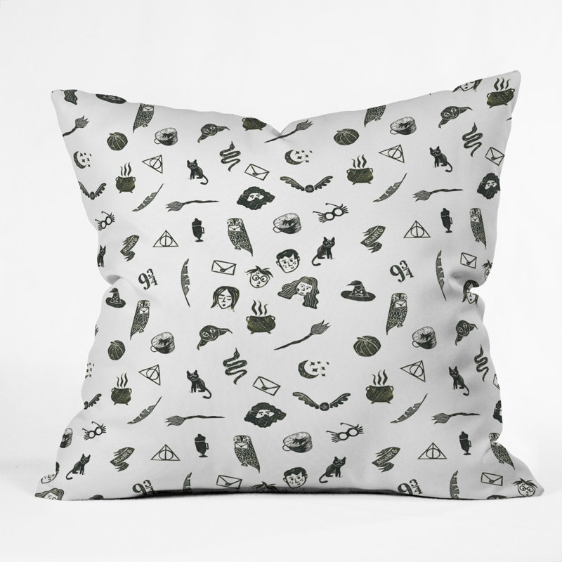 Coussin décoratif intérieur / extérieur Dash and Ash Mischief, 16 po x 1 po