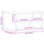 Support pour imprimante 15,7 po x 12,6 po x 8,9 po bois d'ingénierie-1886597711