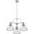 Grant 3-Light Brushed Nickel Chandelier