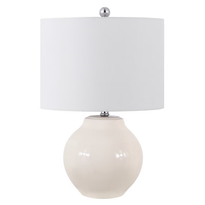 Lampe de table ivoire 21,5 po Aaria